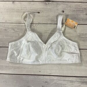 Amoena Mastectomy Bra Womens 38A White #2127 Wireless NEW